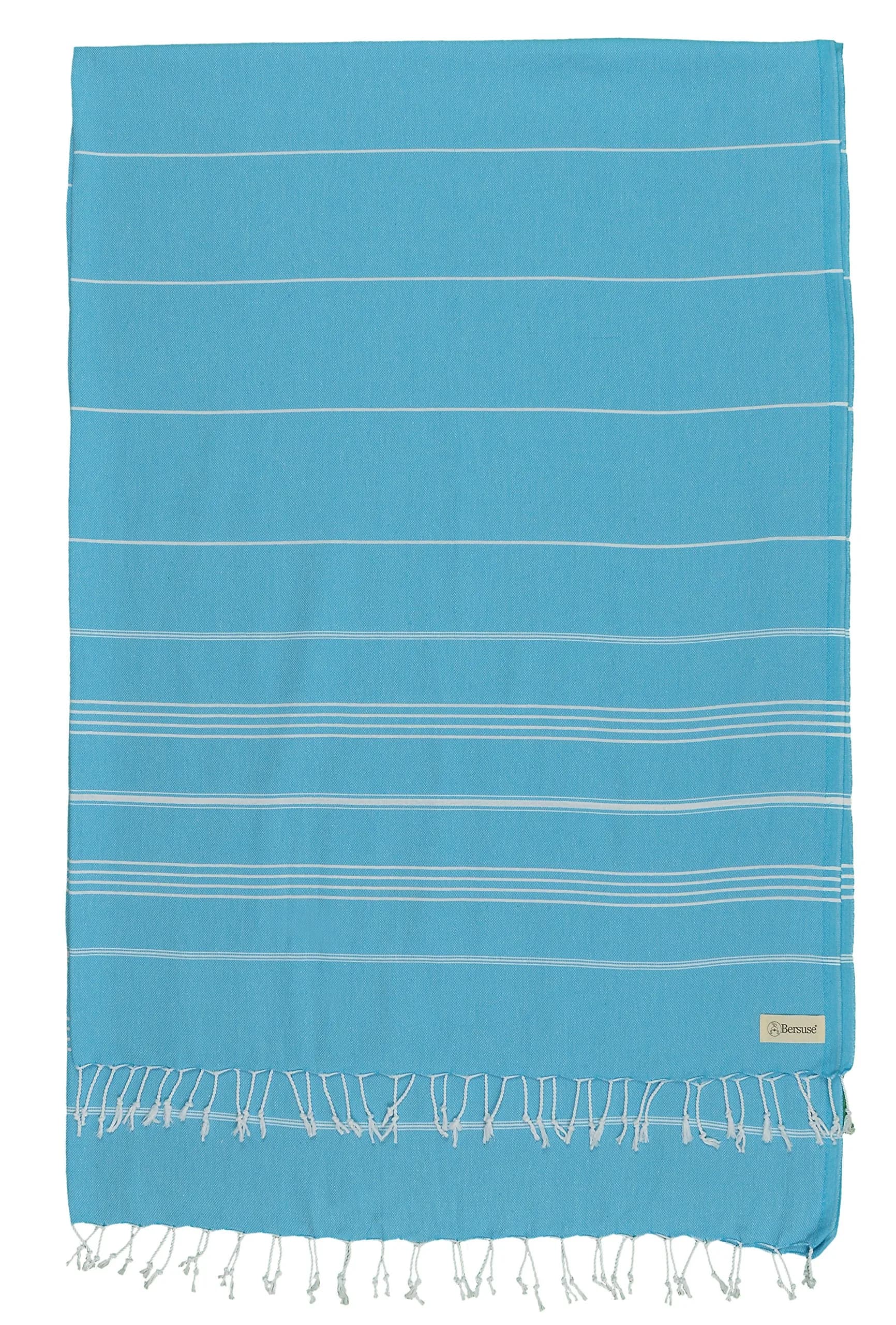 Bersuse Towels Anatolia XL Beach Blanket 61x82 Inches | Quick-Dry 100% Cotton Turkish Towel - main product image
