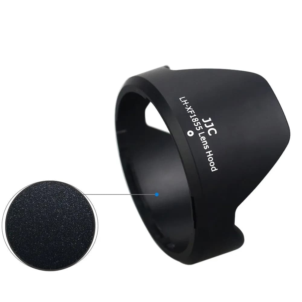 JJC Lens Hood for Fujifilm XF 18-55mm F2.8-4 R LM OIS & XF 14mm F2.8 R Lens | Blocks Stray Light, Protects Lens - view 5