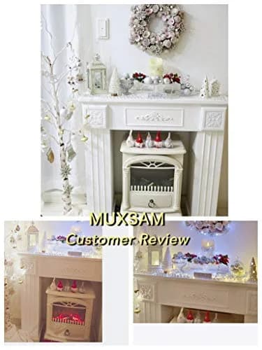 MUXSAM Wooden Flower Carvings Appliques 20x5cm | Vintage Furniture Decor thumbnail 7