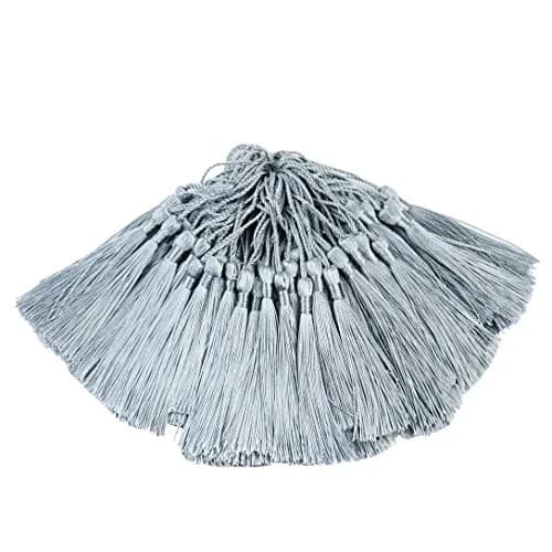 Makhry Silky Bookmark Tassels 5 Inch | Elegant Jewelry & Craft Decor (70-120 chars) thumbnail 1