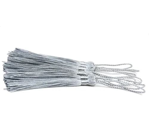 Makhry Silky Bookmark Tassels 5 Inch | Elegant Jewelry & Craft Decor (70-120 chars) thumbnail 5