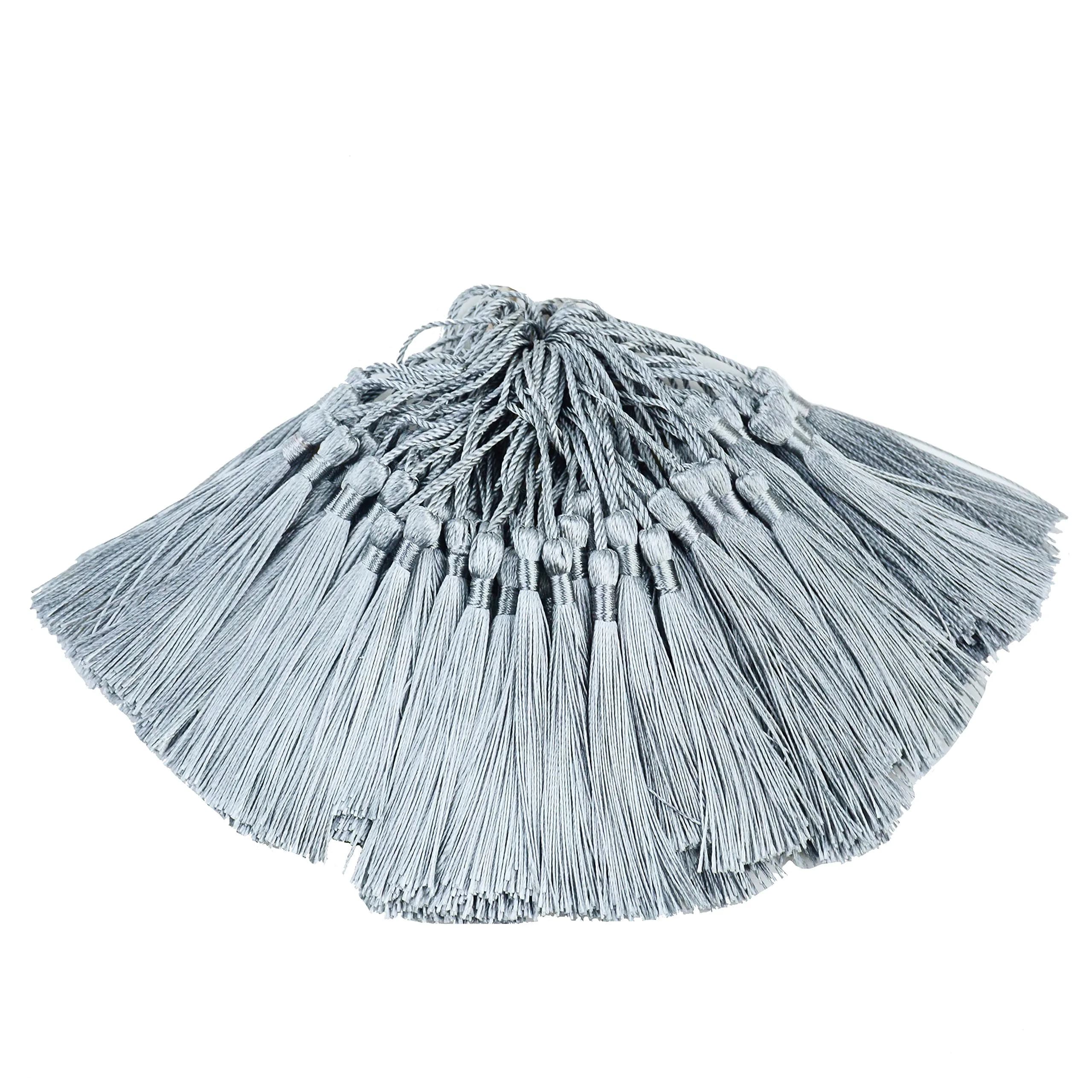 Makhry Silky Bookmark Tassels 5 Inch | Elegant Jewelry & Craft Decor (70-120 chars)
