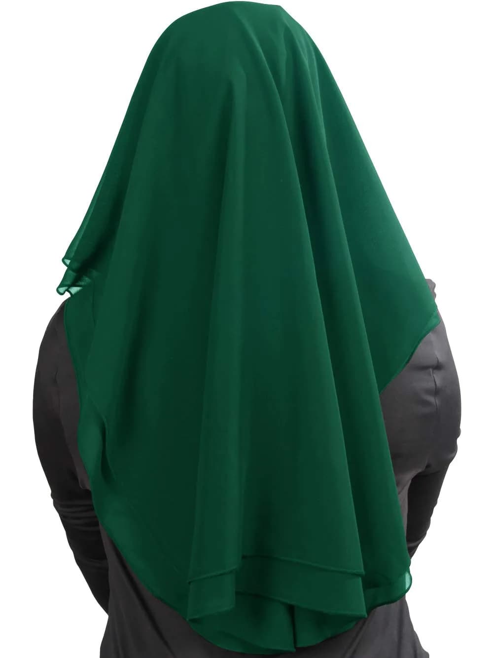 MyBatua 3-Layer Saudi Niqab 78cm (31in) | Breathable Georgette Face Veil - view 4