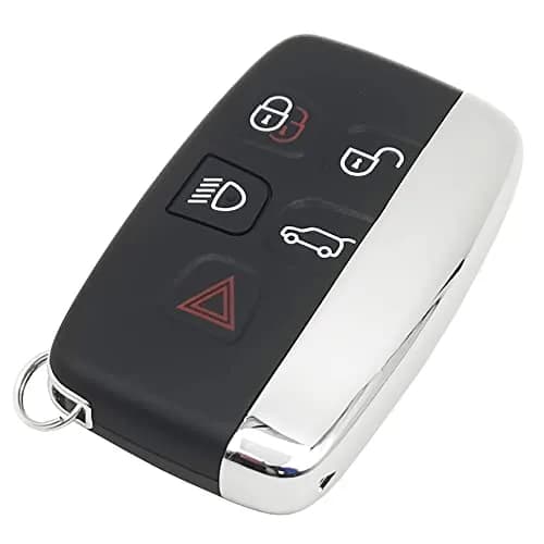 Horande Black Replacement Key Fob Cover Shell for Range Rover & Jaguar Smart Keys | 3.9 inches (9.9 cm) Length thumbnail 1