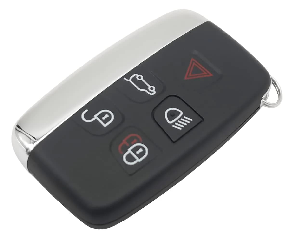 Horande Black Replacement Key Fob Cover Shell for Range Rover & Jaguar Smart Keys | 3.9 inches (9.9 cm) Length - view 2