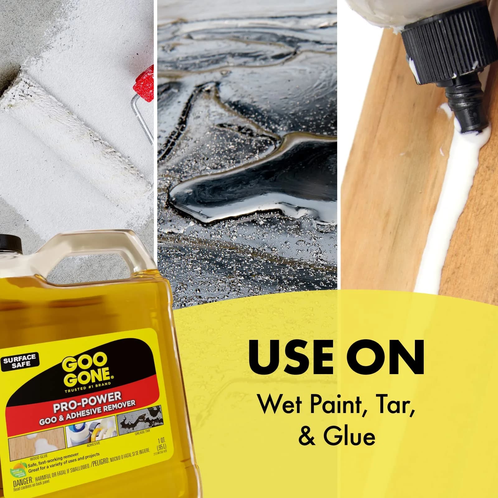 Goo Gone Pro-Power Adhesive Remover 1.7 Fl Oz (50ml) | Professional Strength Citrus Formula - view 4