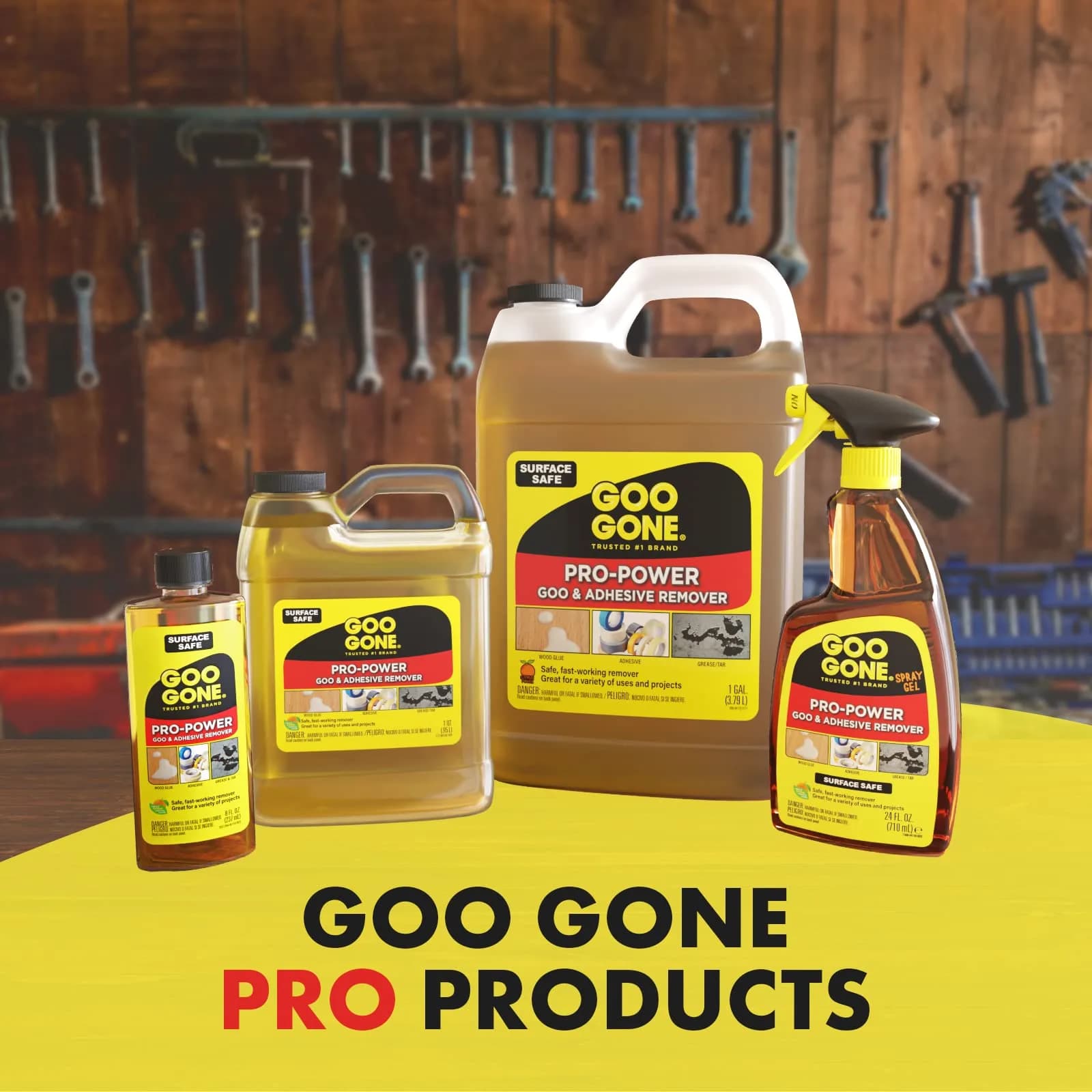 Goo Gone Pro-Power Adhesive Remover 1.7 Fl Oz (50ml) | Professional Strength Citrus Formula - view 6