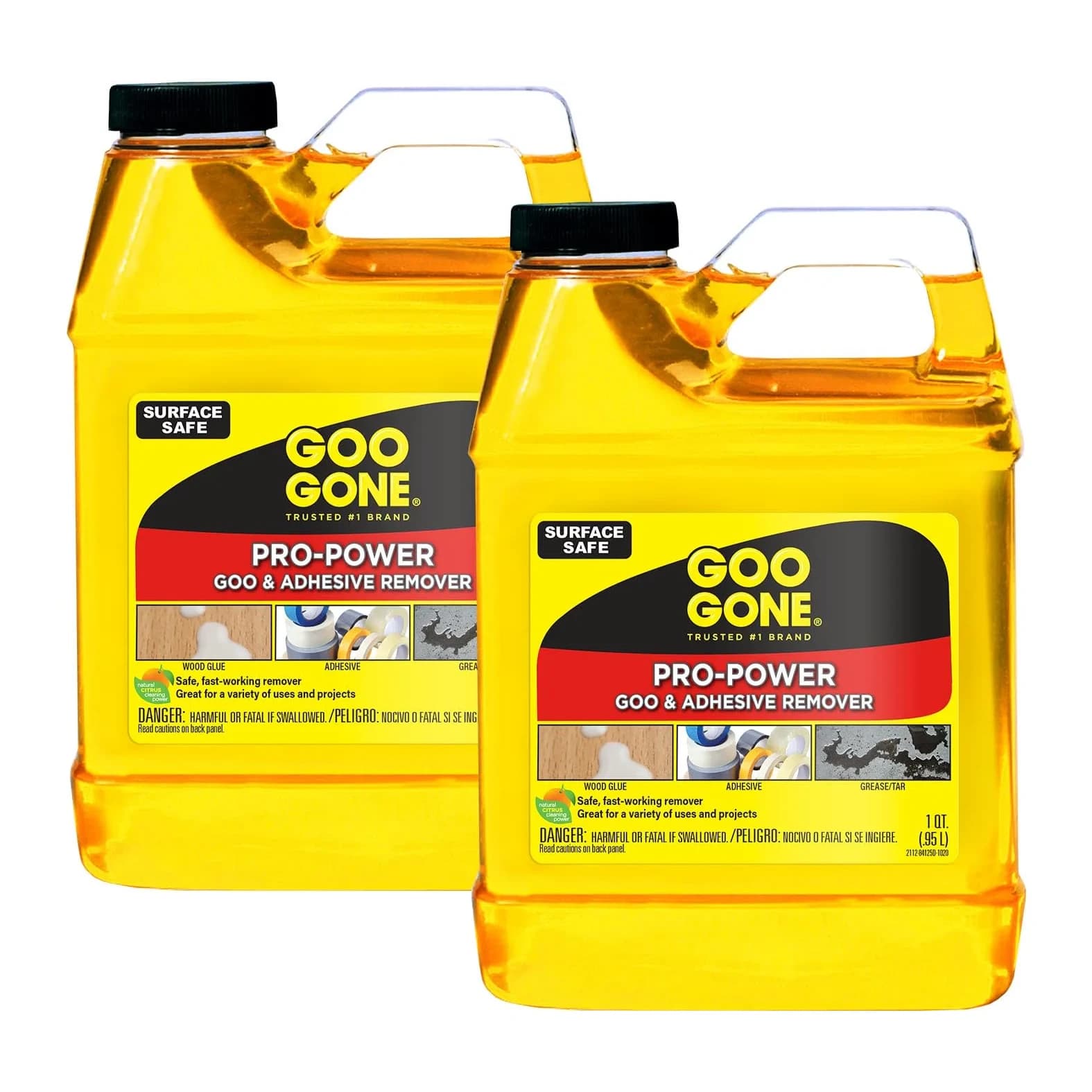 Goo Gone Pro-Power Adhesive Remover 1.7 Fl Oz (50ml) | Professional Strength Citrus Formula