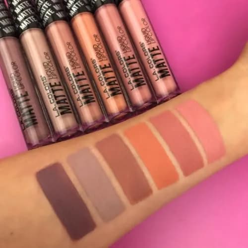 L.A. COLORS Matte Liquid Lip Color Daydream 1 Fl Oz (29.57 ml) | Long-Wearing Matte Finish thumbnail 7