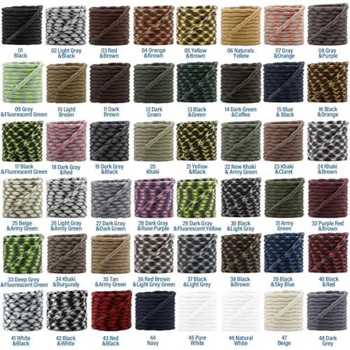 DELELE Round Hiking Boot Laces 55 Inch Dark Green | Durable Polyester, Anti-Slip Wave Design thumbnail 5