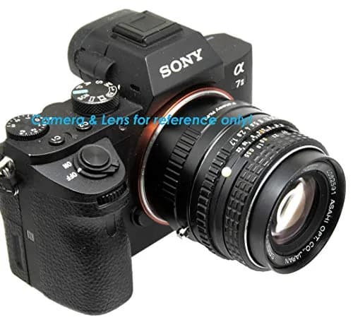 Fotasy K-Mount Lens to E Mount Adapter, K Mount E Adapter, PK Lense to E, Compatible with Sony a7 a7R a7s II III IV a9 a7c Alpha 1 a6600 a6500 a6400 a6300 a6100 a6000 a5100 a5000 a3500 ZV-E10 | Manual Focus Adapter thumbnail 4