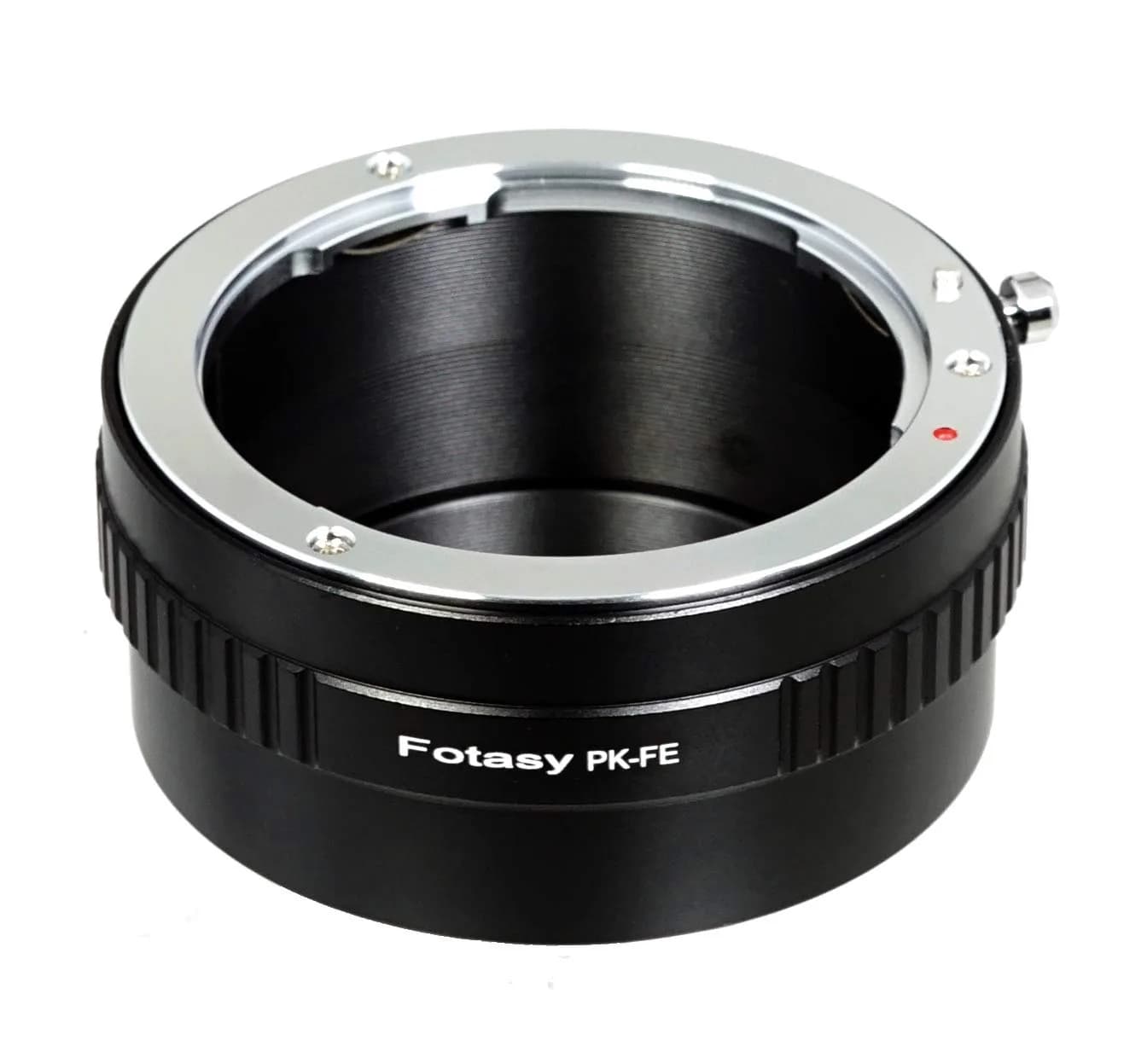 Fotasy K-Mount Lens to E Mount Adapter, K Mount E Adapter, PK Lense to E, Compatible with Sony a7 a7R a7s II III IV a9 a7c Alpha 1 a6600 a6500 a6400 a6300 a6100 a6000 a5100 a5000 a3500 ZV-E10 | Manual Focus Adapter - main product image