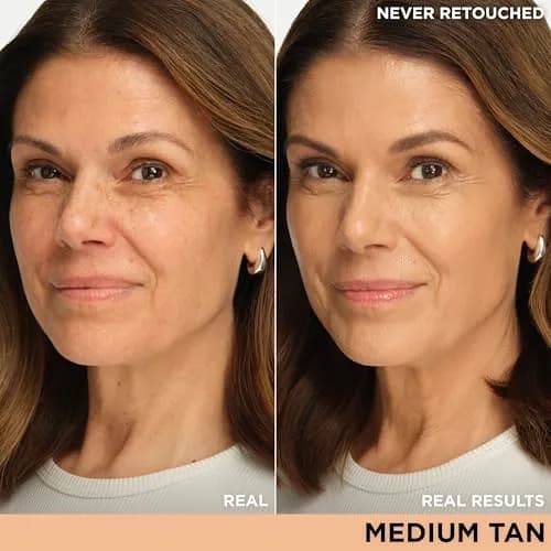 IT Cosmetics CC+ Cream Illumination SPF 50+ Medium Tan 32ml (1.08 fl oz) | Full Coverage Hydrating Serum Foundation thumbnail 2