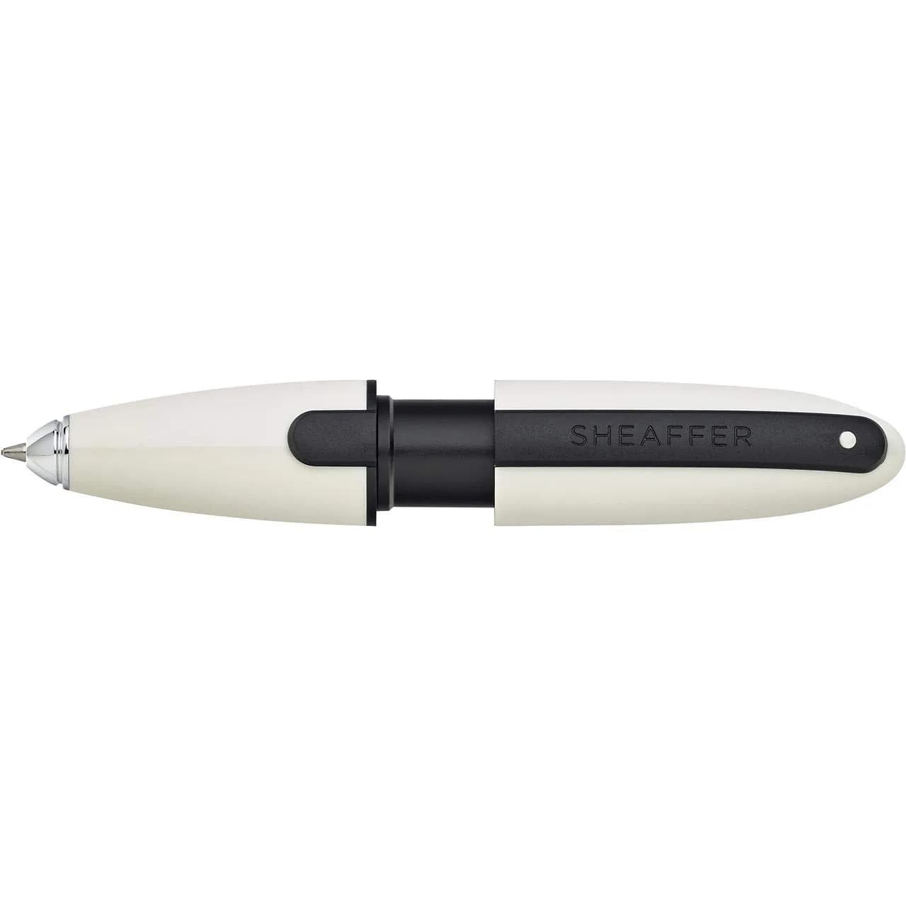 Sheaffer Ion White Gel Rollerball Pen with Carabiner Clip | Smooth Ink Flow Writing Instrument — Lilac