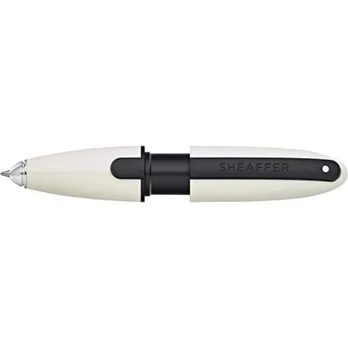 Sheaffer Ion White Gel Rollerball Pen with Carabiner Clip | Smooth Ink Flow Writing Instrument thumbnail 1