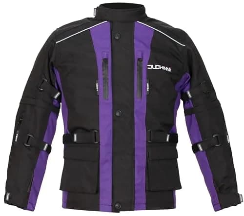 Duchinni JAGO Youth Motorcycle Jacket | Adjustable, Waterproof & CE Armor (12-14 Years) thumbnail 1