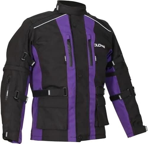 Duchinni JAGO Youth Motorcycle Jacket | Adjustable, Waterproof & CE Armor (12-14 Years) thumbnail 4