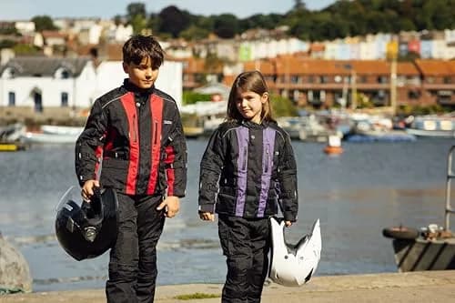 Duchinni JAGO Youth Motorcycle Jacket | Adjustable, Waterproof & CE Armor (12-14 Years) thumbnail 2