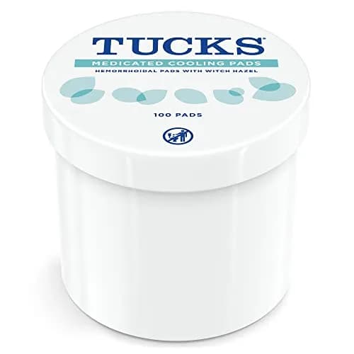 TUCKS Medicated Cooling Pads 100 Count | Witch Hazel Hemorrhoid Treatment thumbnail 4