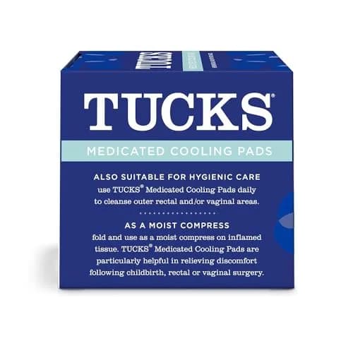 TUCKS Medicated Cooling Pads 100 Count | Witch Hazel Hemorrhoid Treatment thumbnail 9