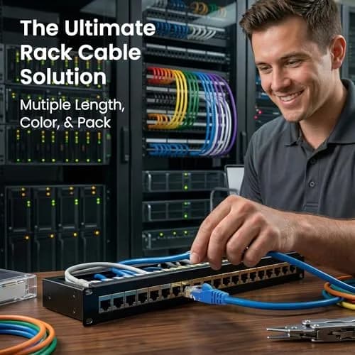 GEARit Cat6 Patch Cables 0.5ft | 10 Gbps Network Cables for Home & Office thumbnail 6