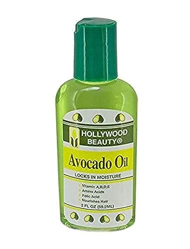 Hollywood Beauty Avocado Hair Oil 2 Oz (59 ml) | Nourishes Hair with Vitamins - main product image