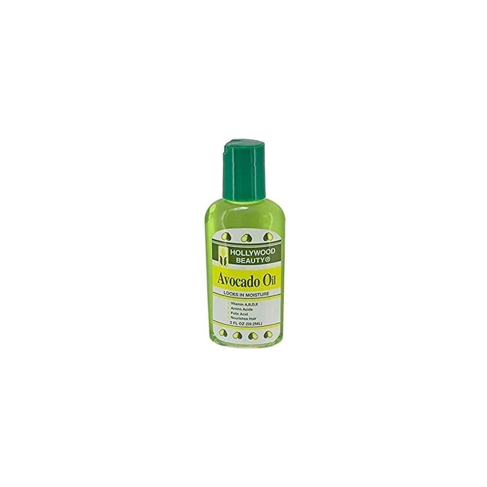 Hollywood Beauty Avocado Hair Oil 2 Oz (59 ml) | Nourishes Hair with Vitamins thumbnail 2