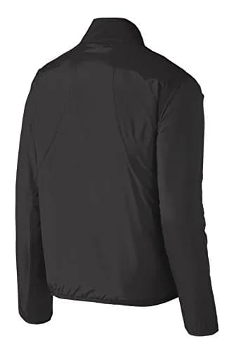 Port Authority Zephyr Full-Zip Jacket | Wind & Water-Resistant, Lightweight, Adult Unisex, Black, Medium thumbnail 6