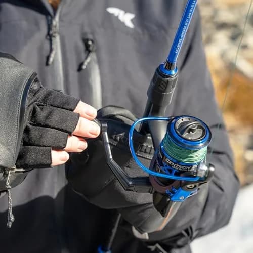 KastKing Centron Spinning Fishing Reel Size 2000 Black | 17.5lb Max Drag, 9+1 BB, CNC Aluminum Spool thumbnail 8