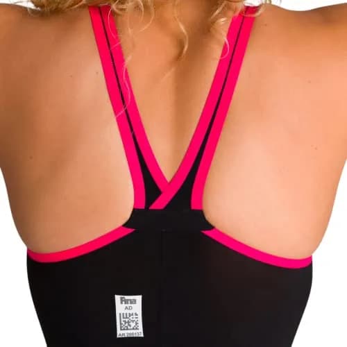 ARENA Powerskin R-EVO+ Open Water Women's Open Back Racing Swimsuit, Black/Fluo Yellow, 30 | FINA Approved Open Water Suit thumbnail 2