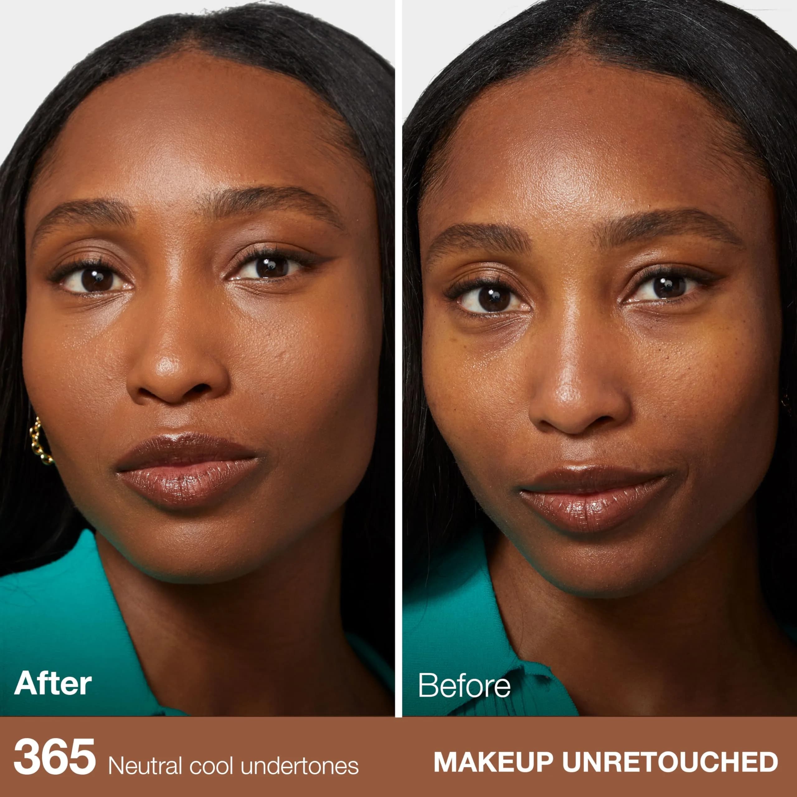 Maybelline Fit Me Matte + Poreless Liquid Foundation, 365 Nutmeg, 1 Fl Oz | Oil-Free, Pore Minimizing - view 3