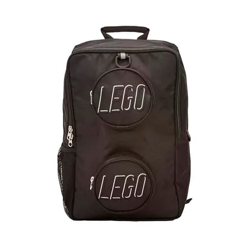 LEGO Brick Backpack - Black | Water-Resistant, Durable & Fun for Kids thumbnail 3
