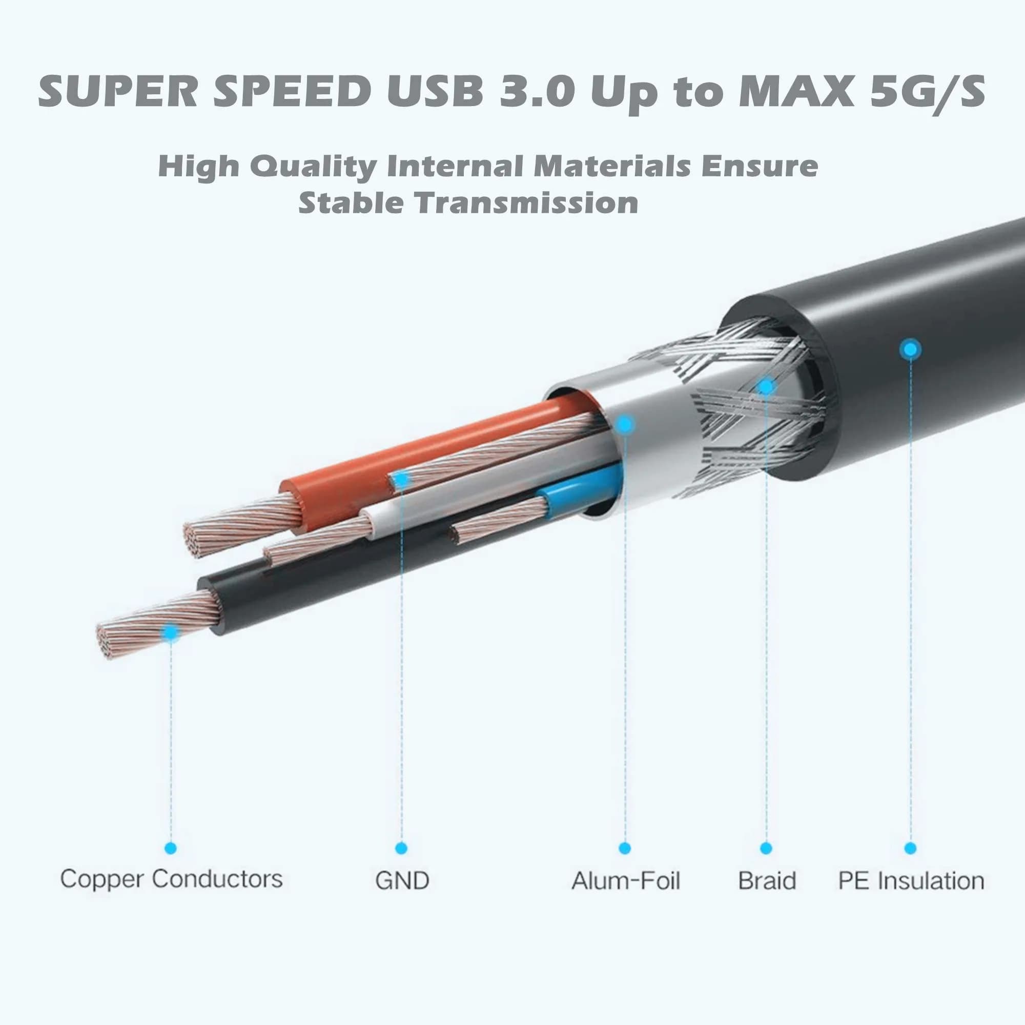 TECHTOO FTDI Chip USB to RS232 Serial Adapter Cable DB9 Male to Male with Thumbscrews | 1 Mbps Data Transfer - view 5