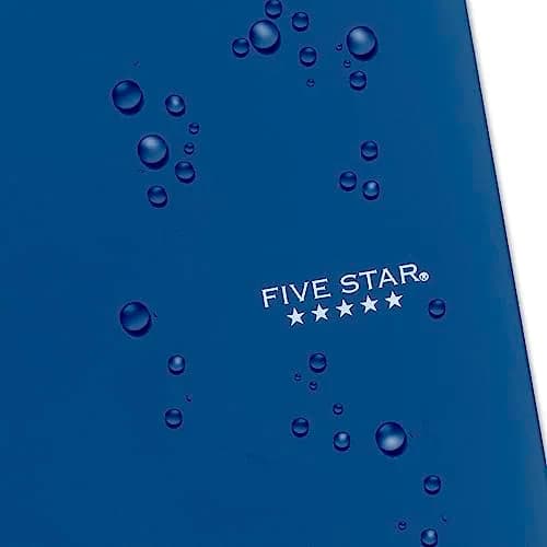 Five Star Spiral Notebook 6 Pack, 5 Subject, College Ruled Paper, 8-1/2" x 11", 200 Sheets Per Notebook | Water Resistant Cover, Study App Compatible thumbnail 5