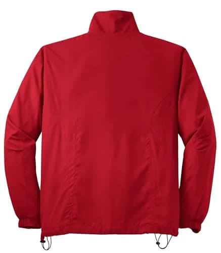 SPORT-TEK Unisex Full Zip Wind Jacket | Water-Resistant, Breathable, Lightweight (70-120c) thumbnail 2