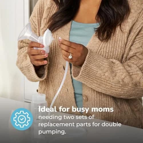 Spectra Breast Pump Accessory Kit with Bottles, 24mm | Compatible with Spectra S1, S2, 9 Plus thumbnail 3