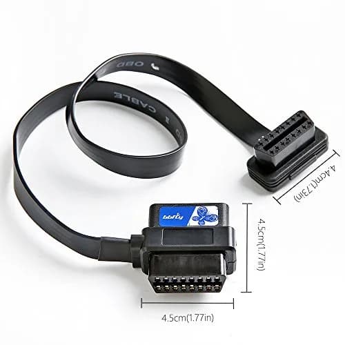 bbfly OBD II OBD2 16Pin Splitter Extension Cable Adapter 60 cm (2ft) | Passes All 16 Pins Straight Through thumbnail 6