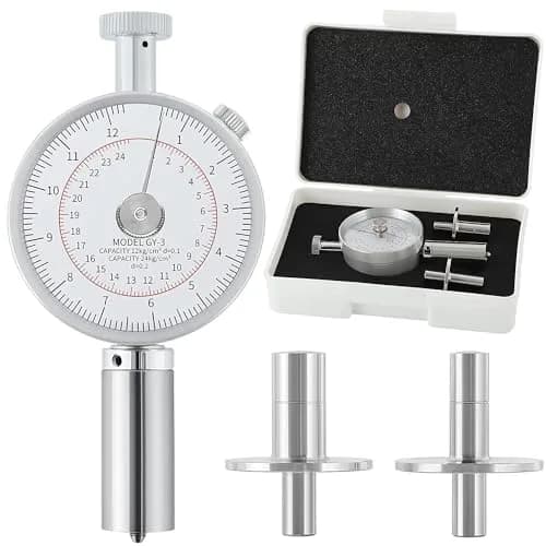 NEWTRY Fruit Penetrometer Handheld Hardness Tester with 2 Types of Probes | Precise Fruit Hardness Measurement thumbnail 1