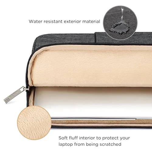 NIDOO 14 Inch Laptop Sleeve Water-Resistant Slim Protective Bag for Lenovo ThinkPad X1 Carbon & More | Lightweight & Practical thumbnail 4