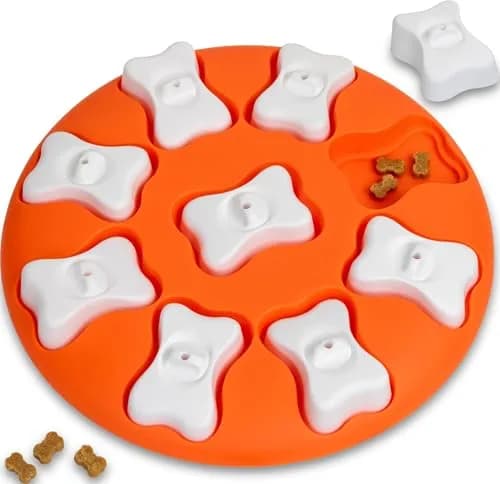 Outward Hound Nina Ottosson Dog Smart Treat Puzzle 28.6cm (11") | Beginner Level Interactive Dog Toy thumbnail 1