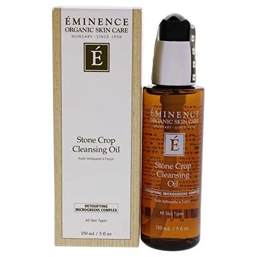 Eminence Organic Skincare Stone Crop Cleansing Oil 148ml (5 Fl Oz) | Gentle Makeup Remover for All Skin Types thumbnail 1