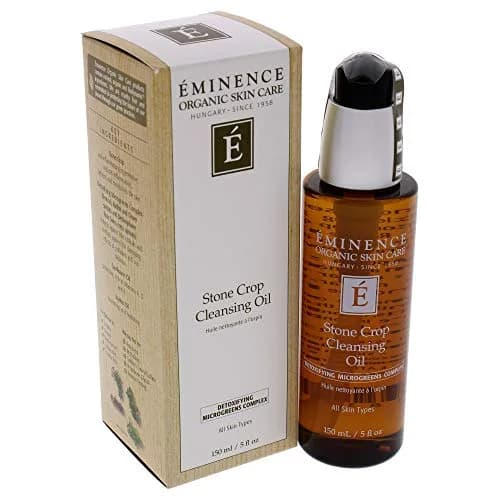 Eminence Organic Skincare Stone Crop Cleansing Oil 148ml (5 Fl Oz) | Gentle Makeup Remover for All Skin Types thumbnail 4