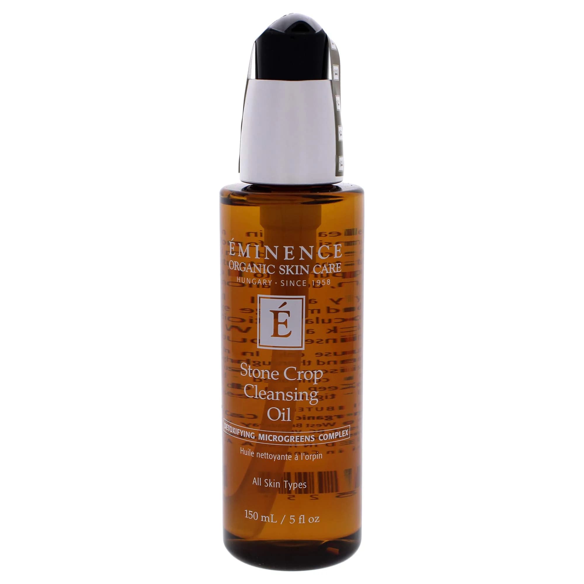 Eminence Organic Skincare Stone Crop Cleansing Oil 148ml (5 Fl Oz) | Gentle Makeup Remover for All Skin Types - view 2