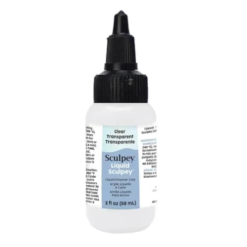 Sculpey Liquid Polymer Oven-Bake Clay, Clear, 59 ml (2 fl oz) | Non-Toxic & Flexible for Crafts thumbnail 3