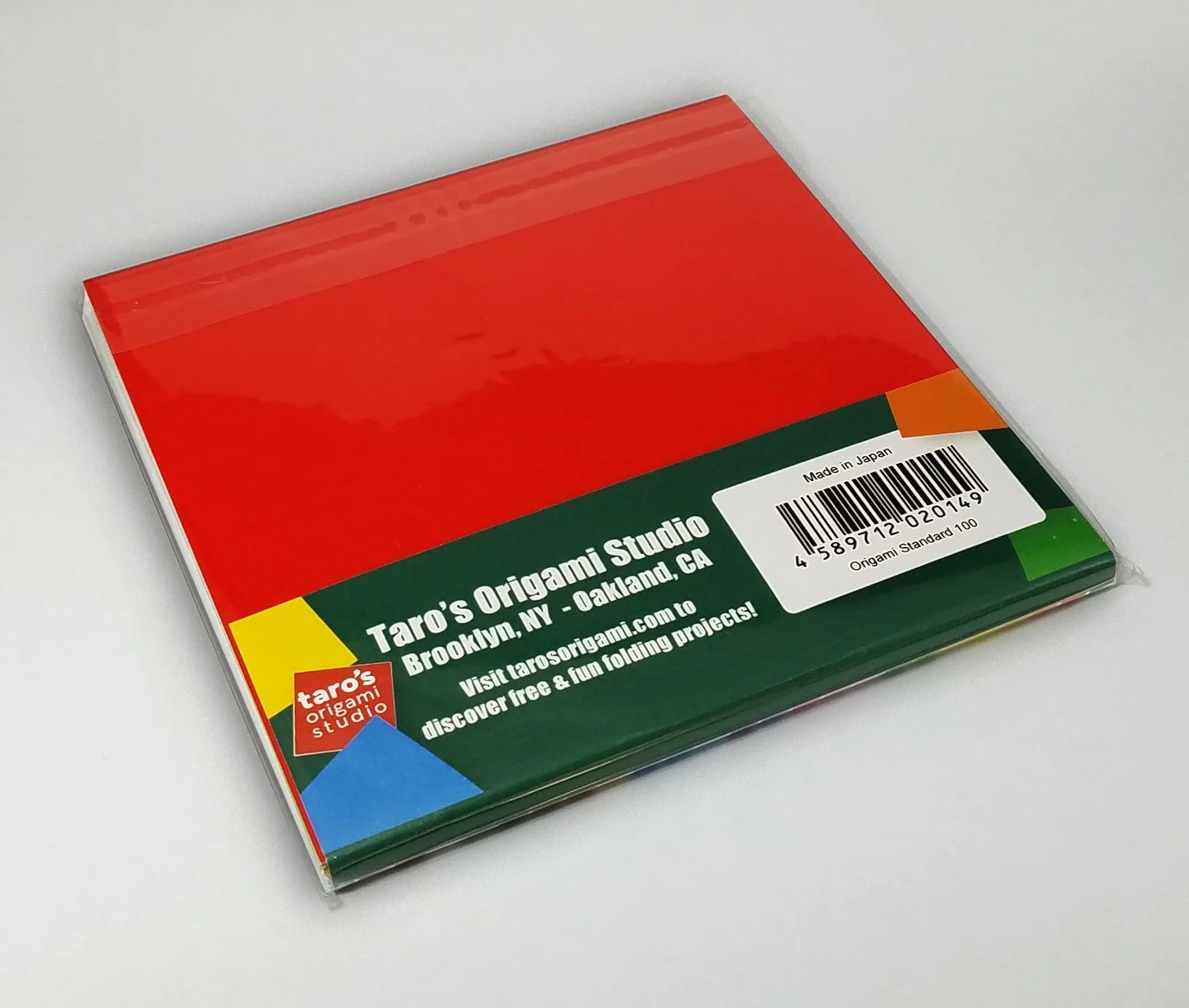 Taro's Origami Studio Standard 6 Inch Square Paper 100 Sheets (15.24 cm) | 23 Colors Including Gold & Silver - view 5