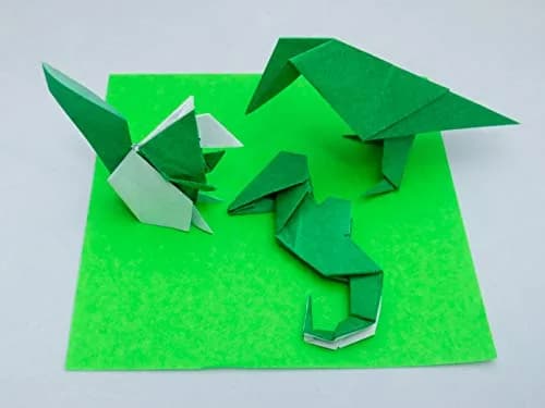 Taro's Origami Studio Standard 6 Inch Square Paper 100 Sheets (15.24 cm) | 23 Colors Including Gold & Silver thumbnail 7