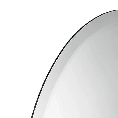 The Better Bevel Frameless Oval Mirror 20" x 27" | Beveled Edge Bathroom Wall Mirror thumbnail 8