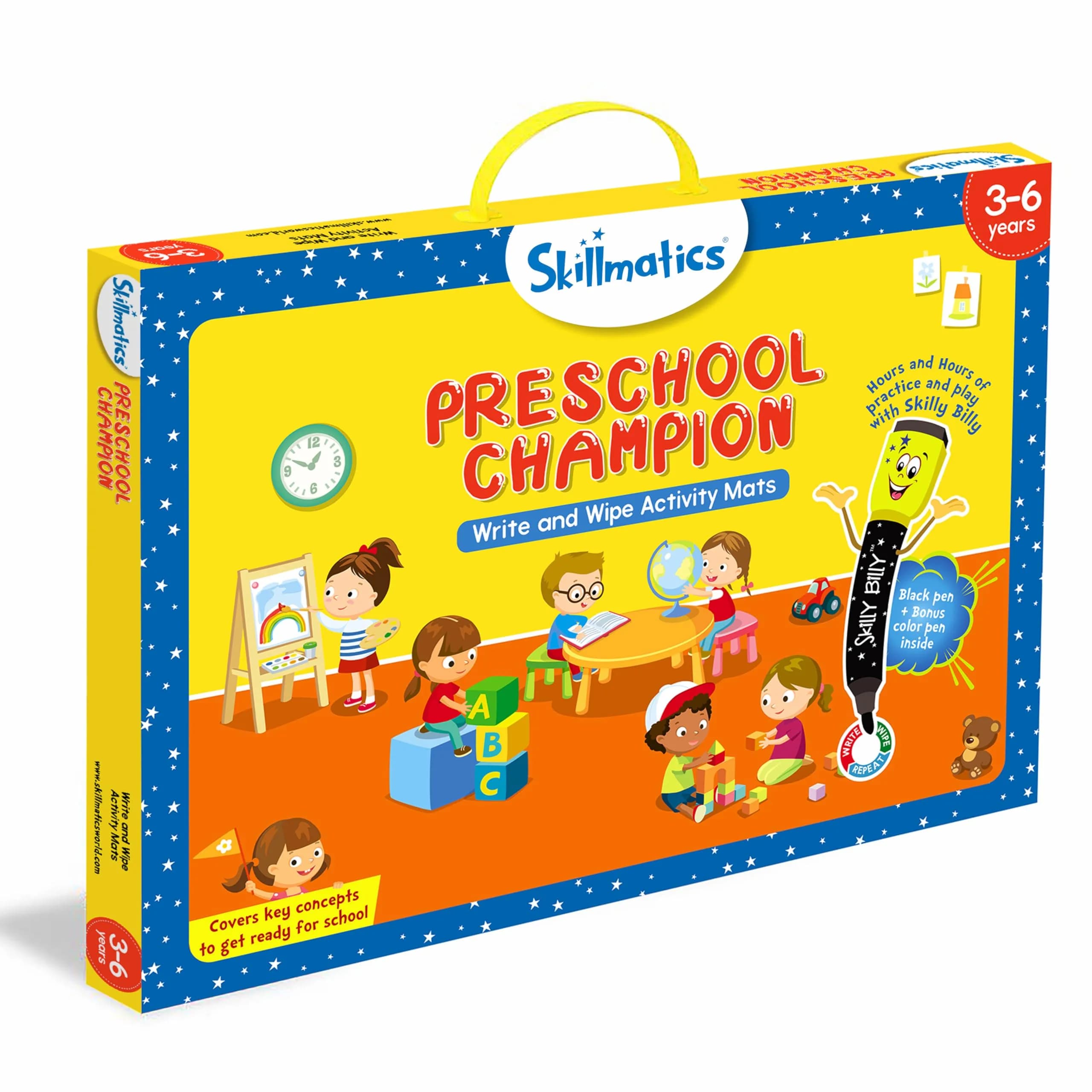 Skillmatics Preschool Champion Educational Game – Reusable Activity Mats with 30 Activities | Ages 3+ - view 8