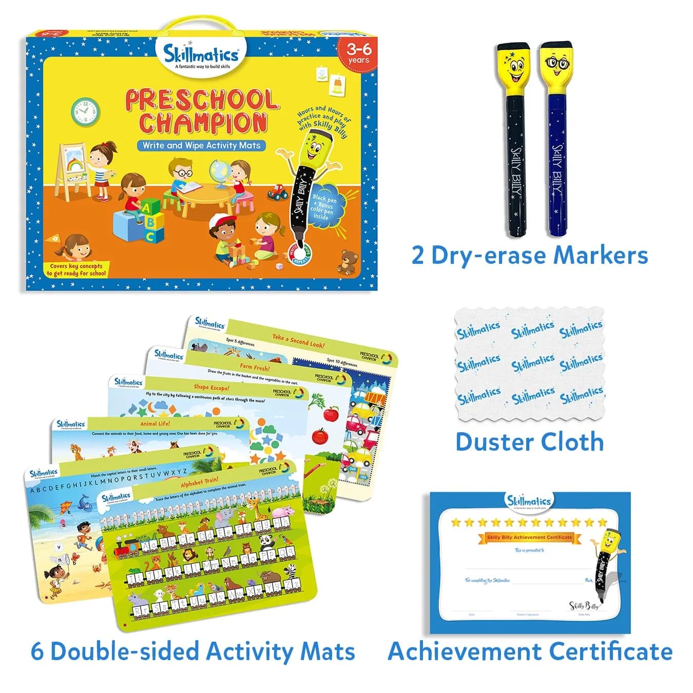 Skillmatics Search and Find PAW Patrol "Preschool Champion" Educational Game | Reusable Learning Activities for Preschoolers - view 2