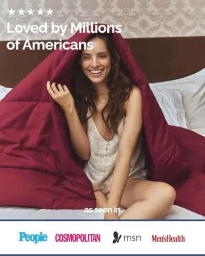 CGK Unlimited Comforter King Size - Down Alternative Duvet Insert - Burgundy, 102" x 90" | All-Season Breathable Bedding thumbnail 9
